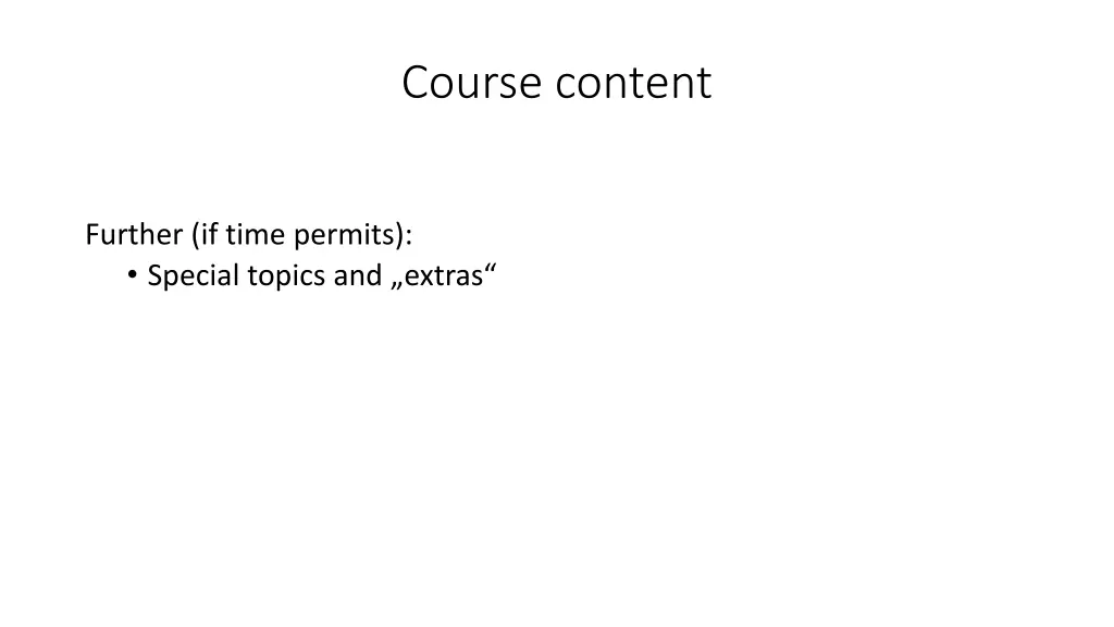 course content 3