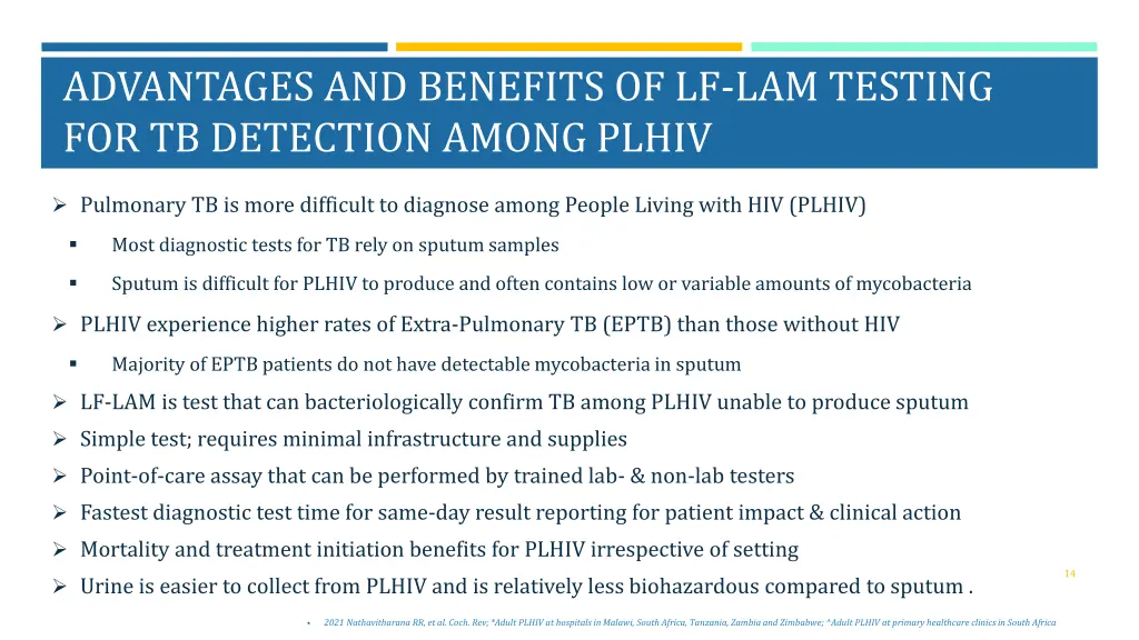advantages and benefits of lf lam testing