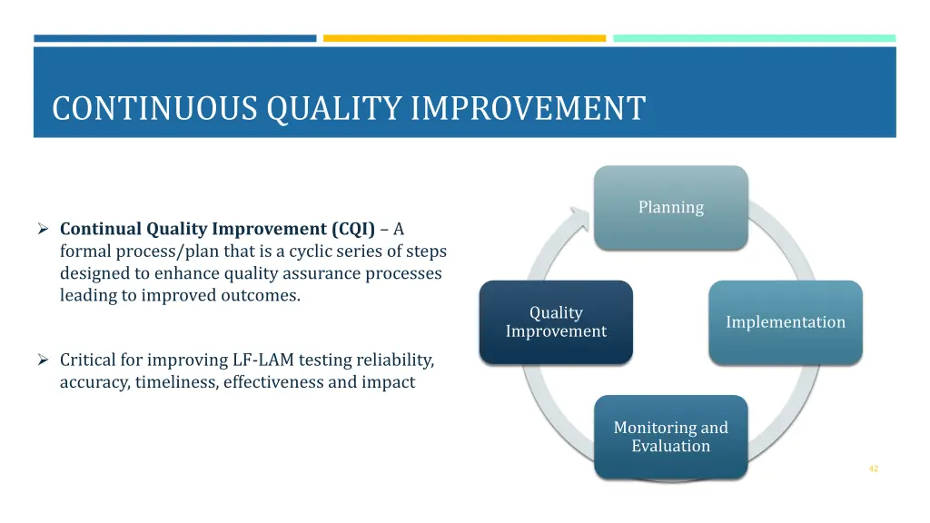 continuous quality improvement