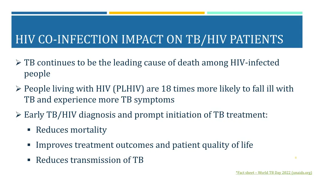 hiv co infection impact on tb hiv patients
