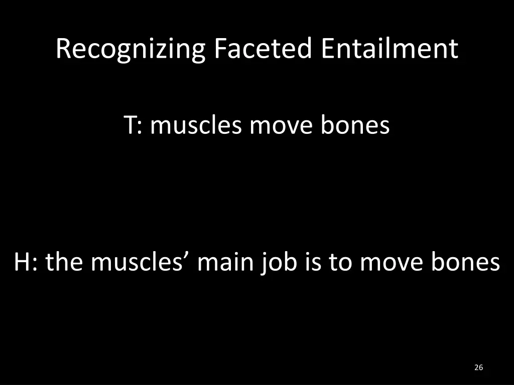 recognizing faceted entailment 2