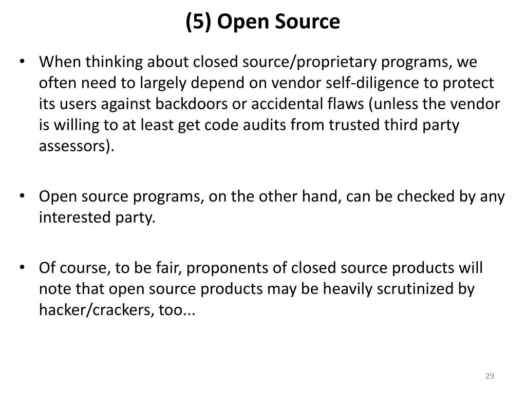 5 open source