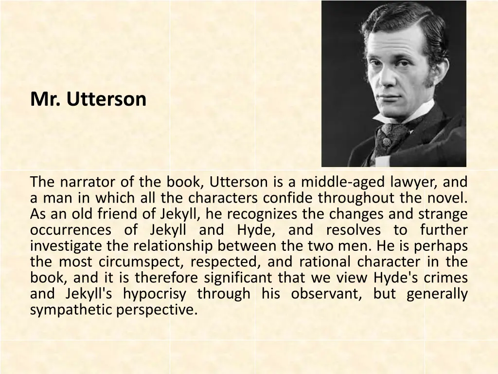 mr utterson