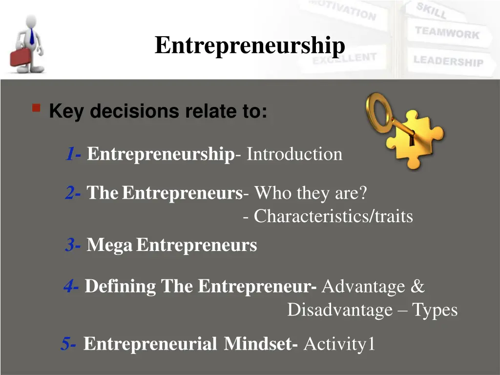 entrepreneurship