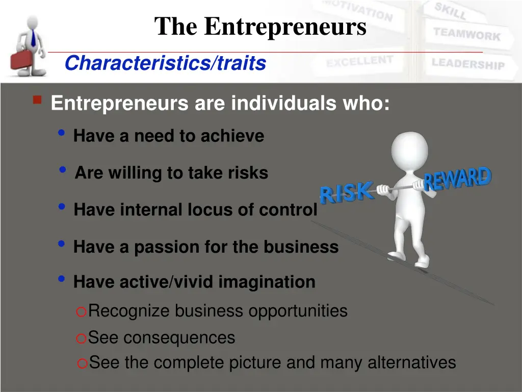 the entrepreneurs 1