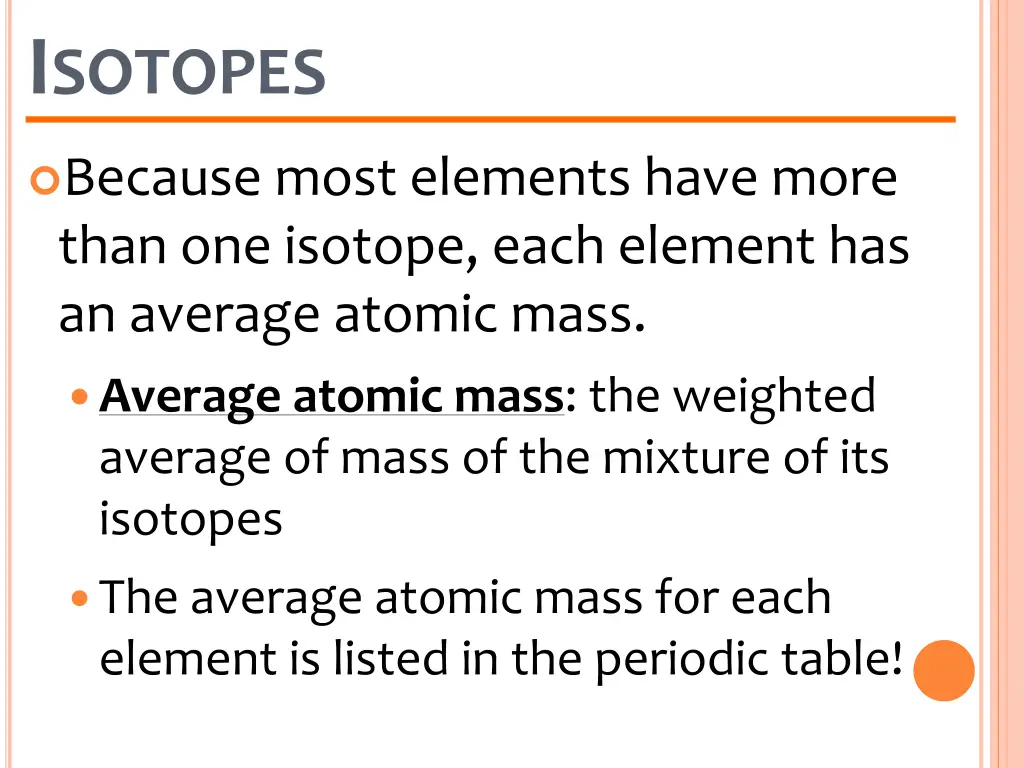 i sotopes 2