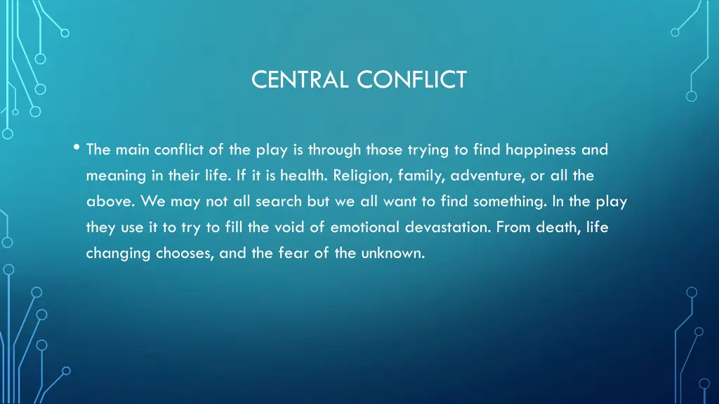 central conflict