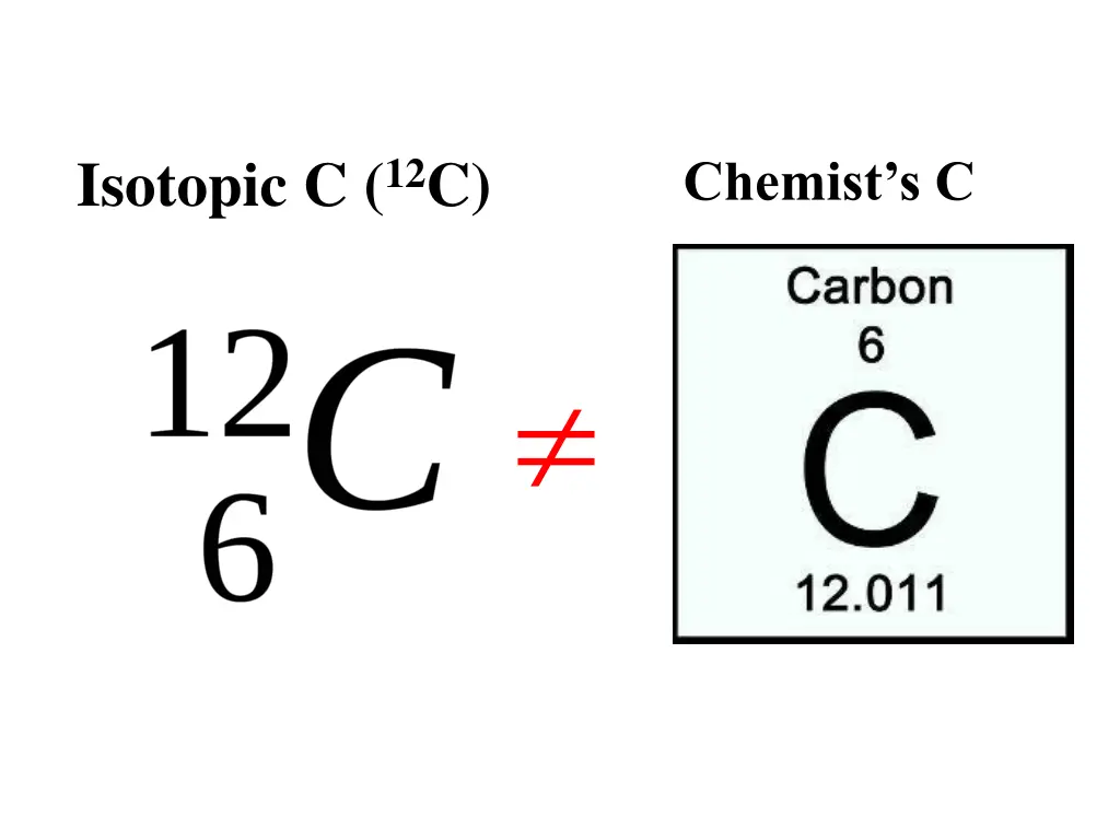 isotopic c 12 c