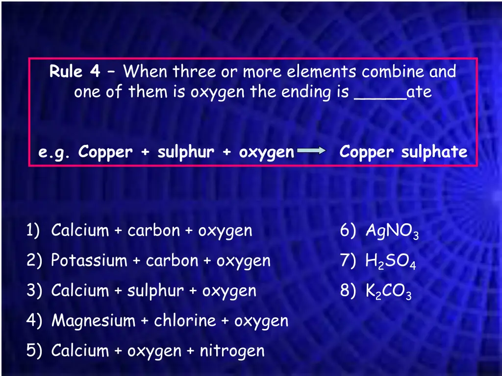 rule 4 when three or more elements combine