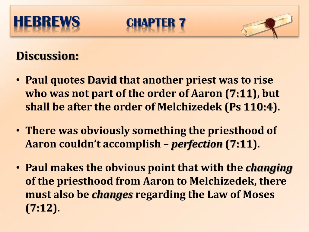 hebrews chapter 7 10