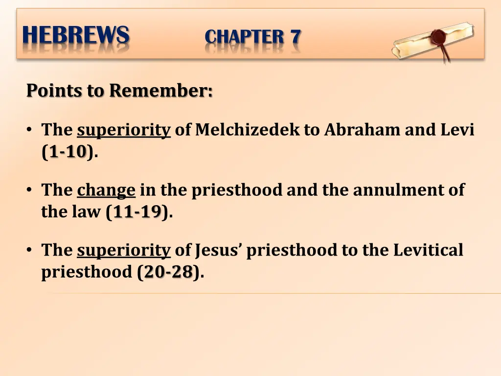 hebrews chapter 7 19