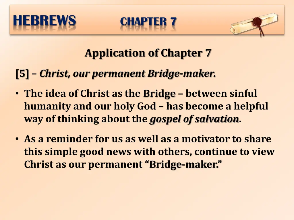 hebrews chapter 7 24