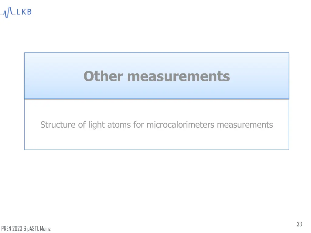 other measurements