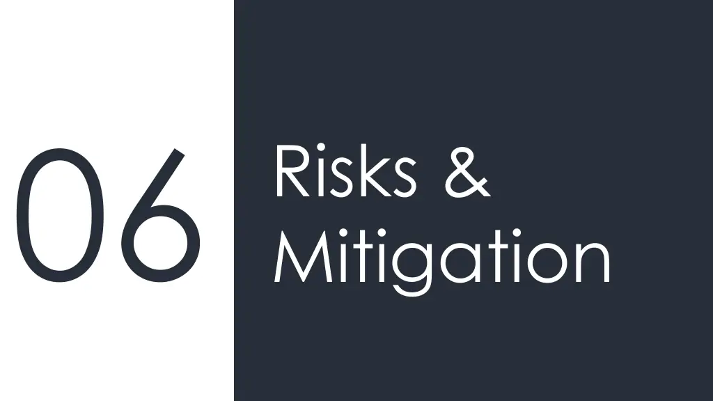 risks mitigation