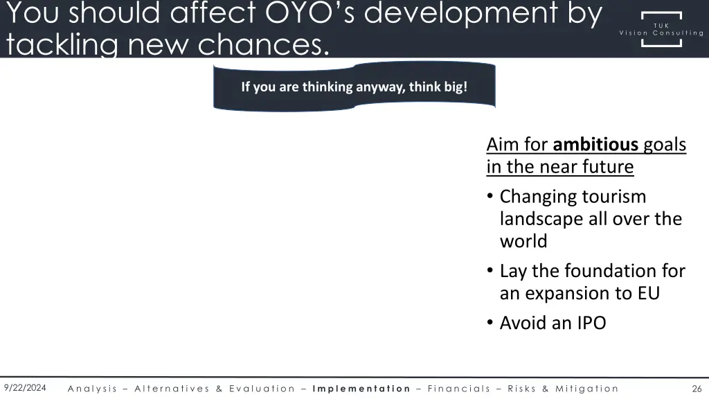 you should affect oyo s development by tackling 2