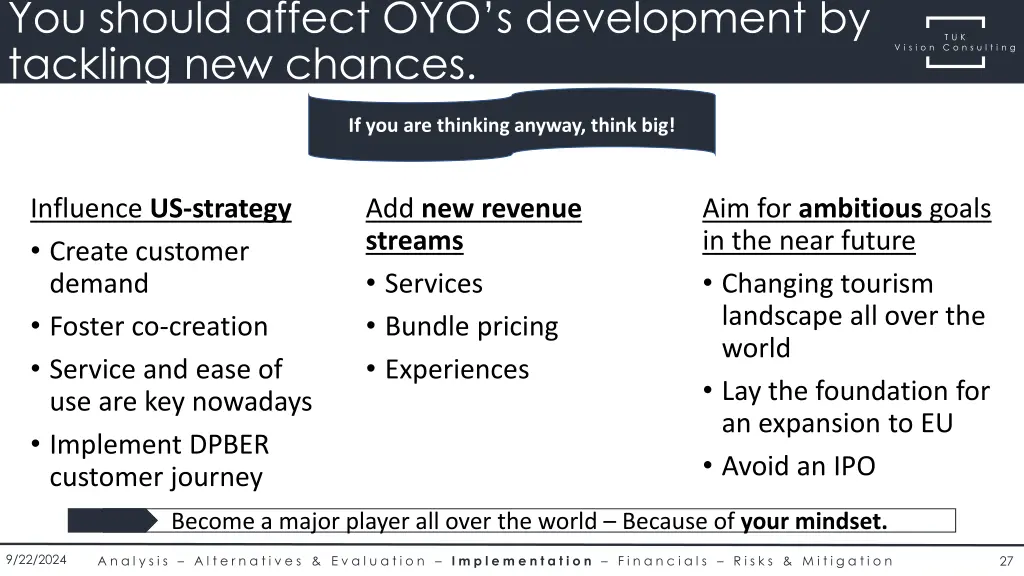 you should affect oyo s development by tackling 3