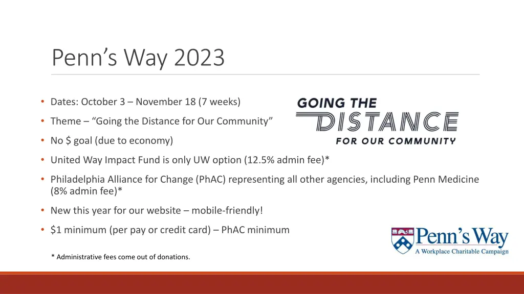 penn s way 2023