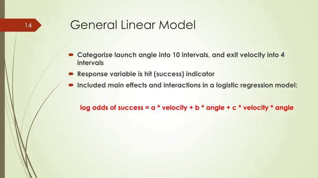 general linear model