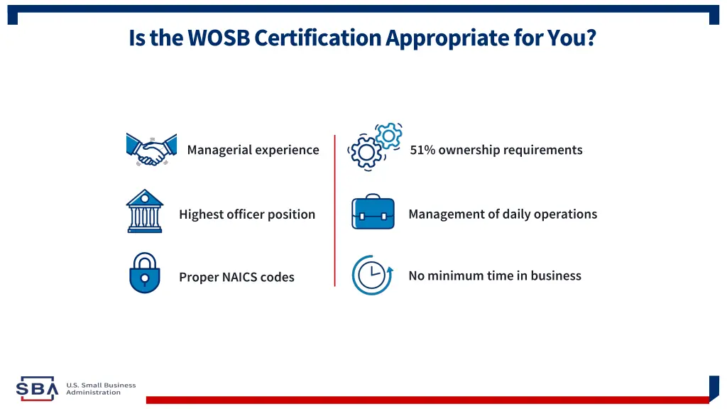 is the wosb certification appropriate for you