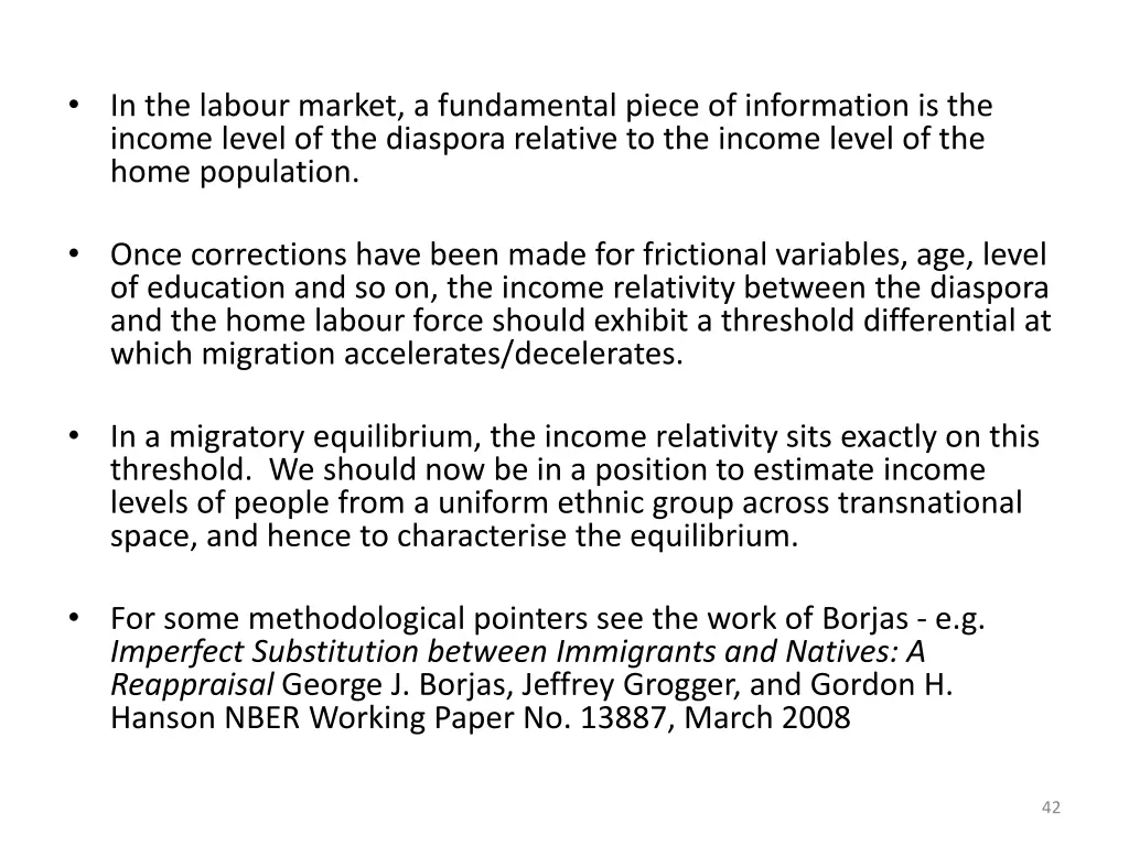 in the labour market a fundamental piece