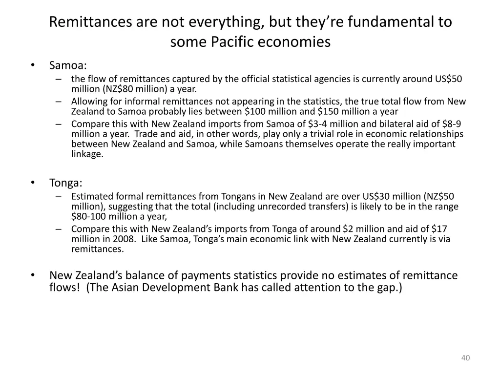 r emittances are not everything but they