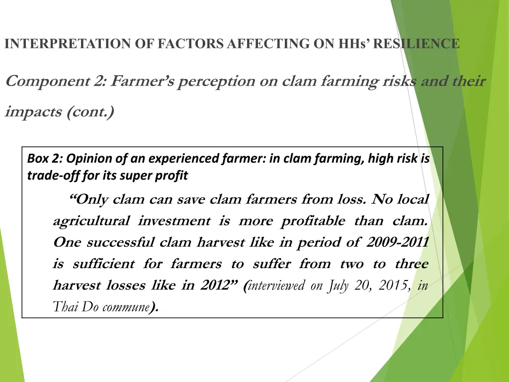 interpretation of factors affecting 7