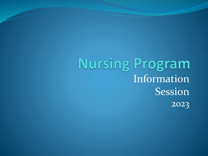 information session