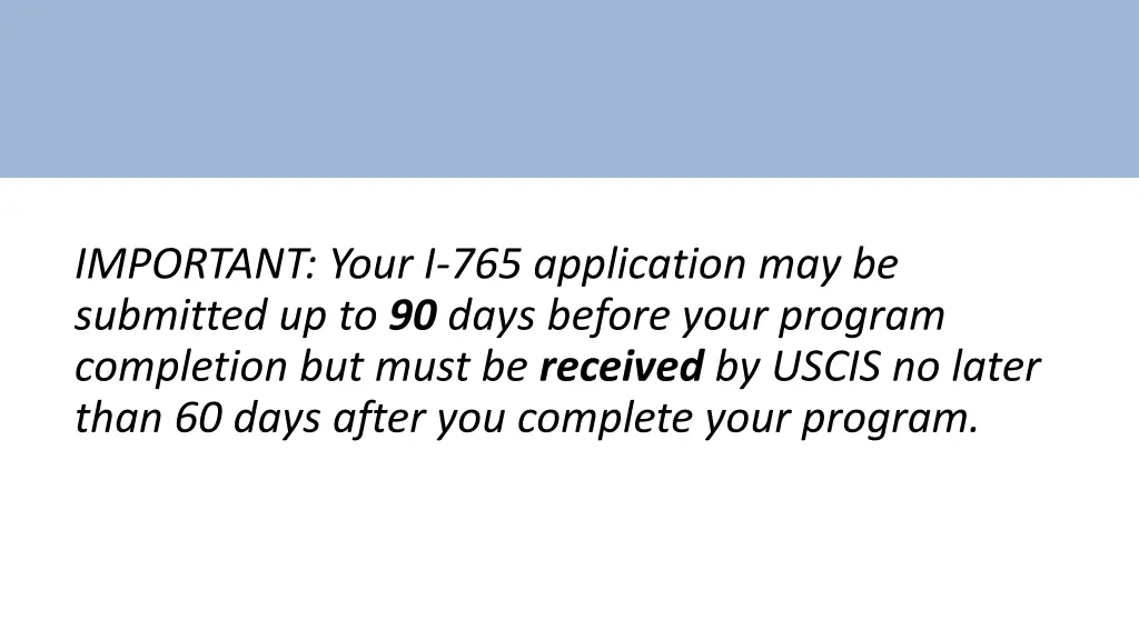 important your i 765 application may be submitted