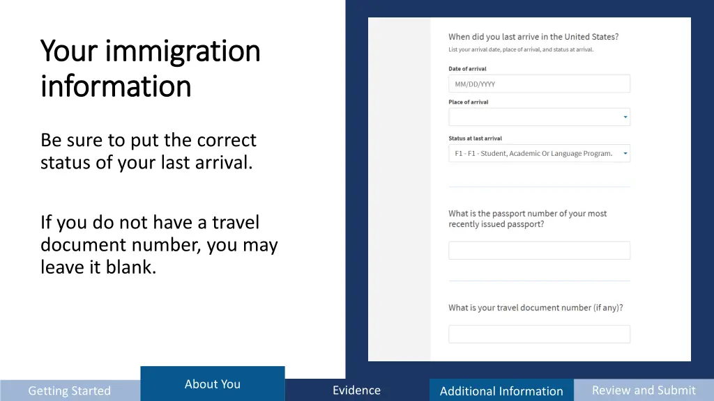 your immigration your immigration information 1