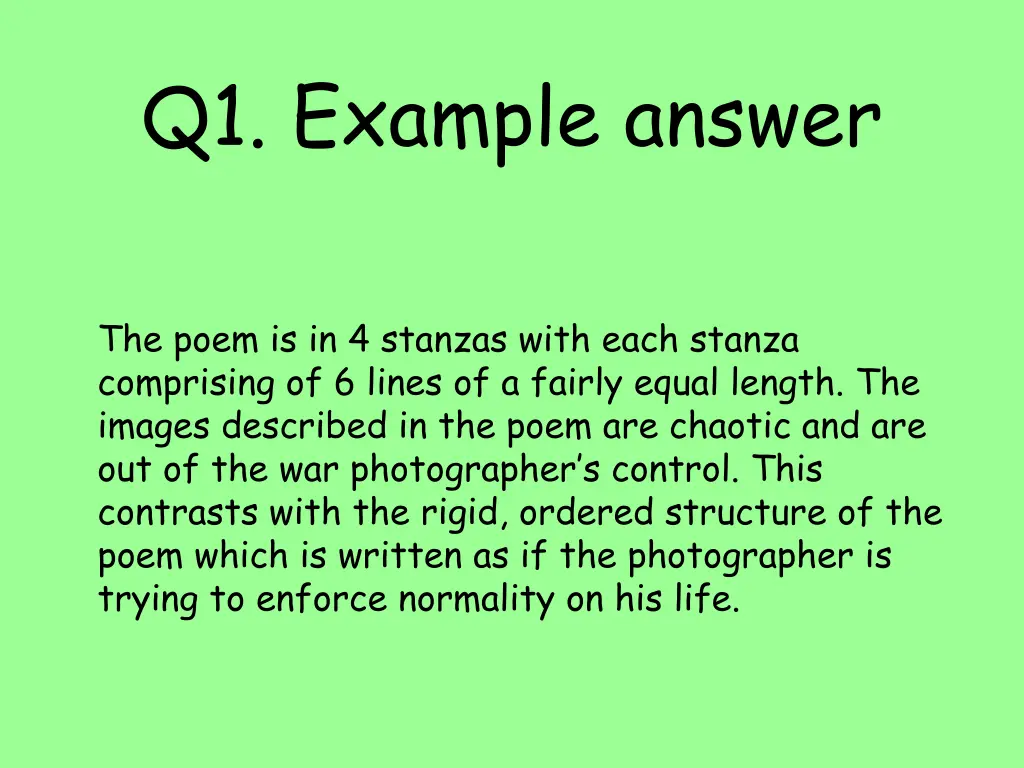 q1 example answer