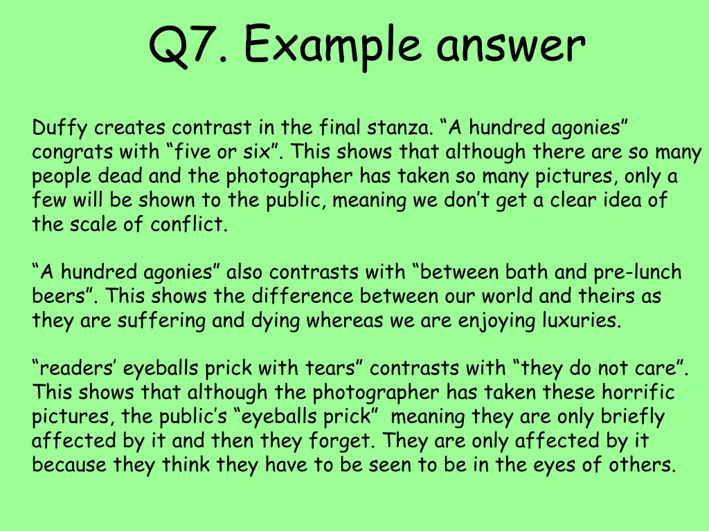 q7 example answer