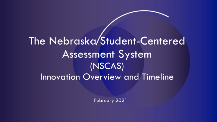 the nebraska student centered assessment system