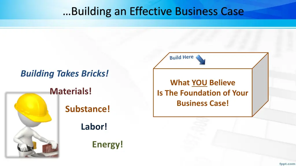 building an effective business case