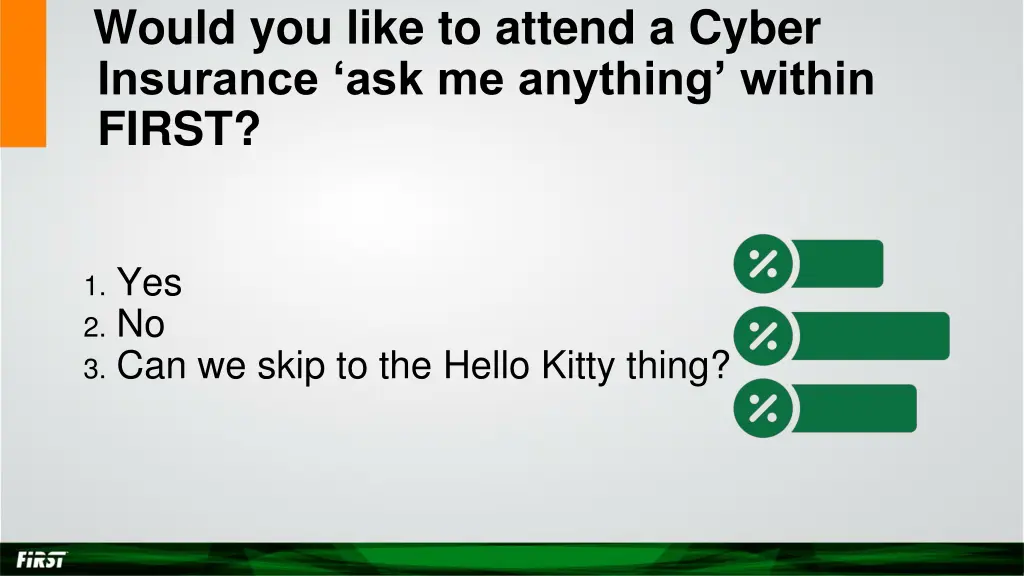 would you like to attend a cyber insurance