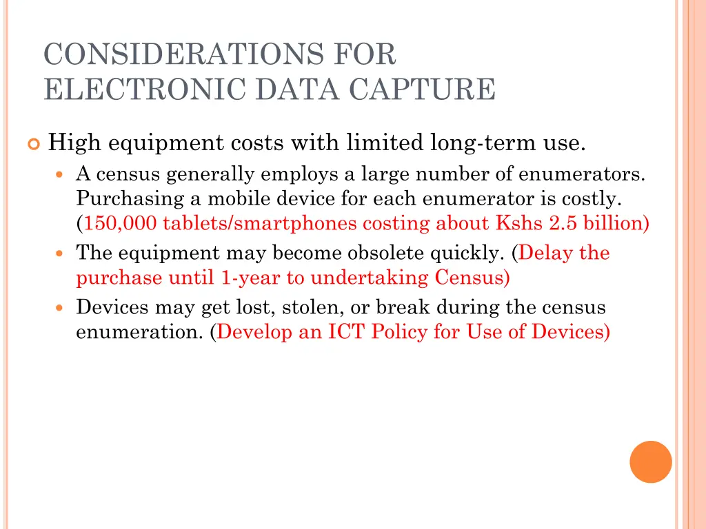 considerations for electronic data capture