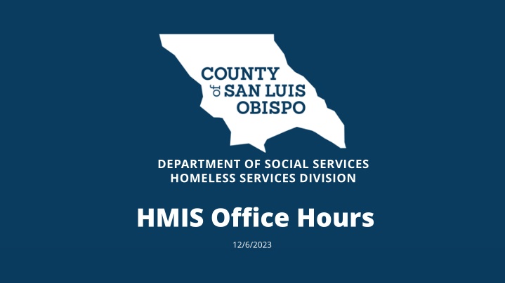 department of social services homeless services