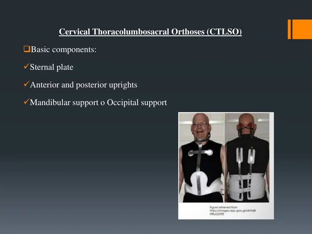 cervical thoracolumbosacral orthoses ctlso