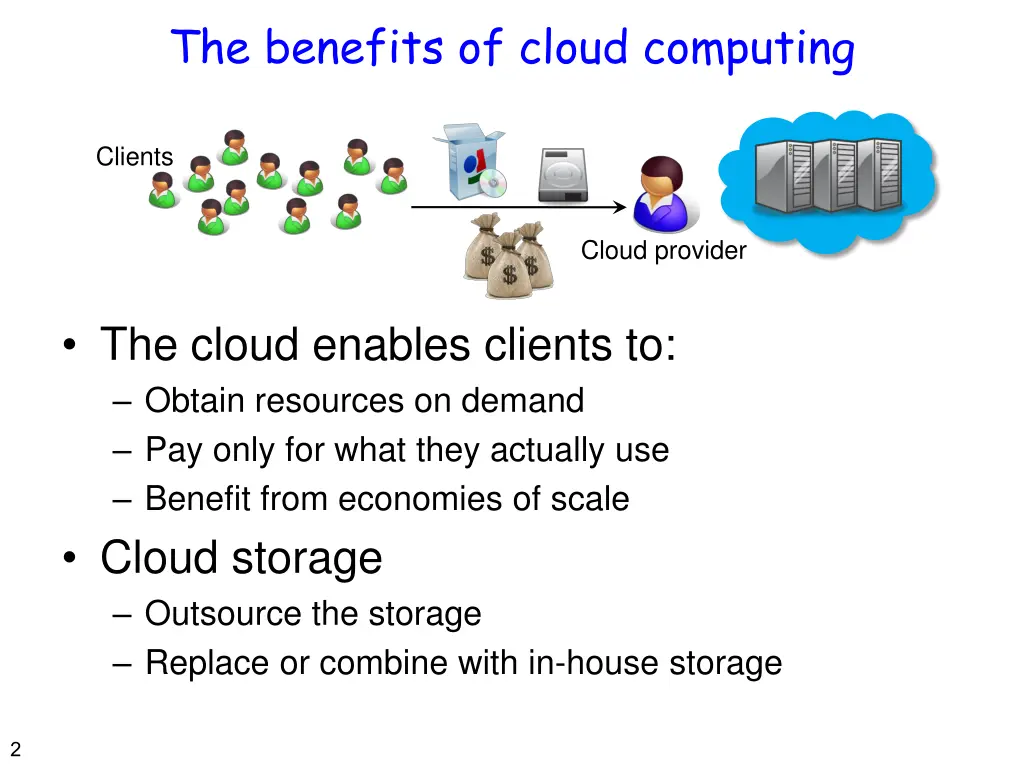 the benefits of cloud computing