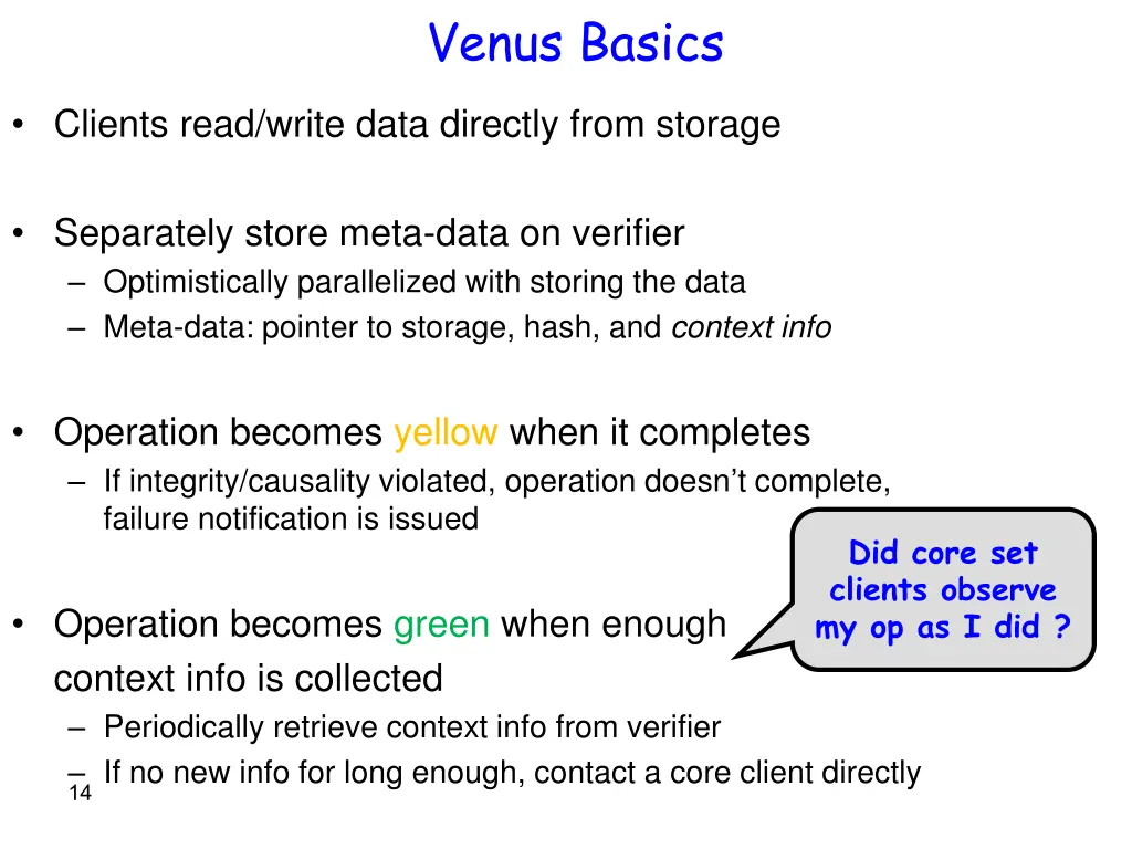 venus basics