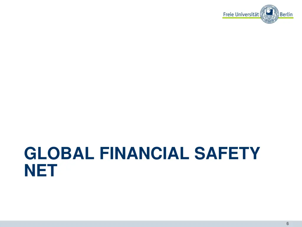 global financial safety net