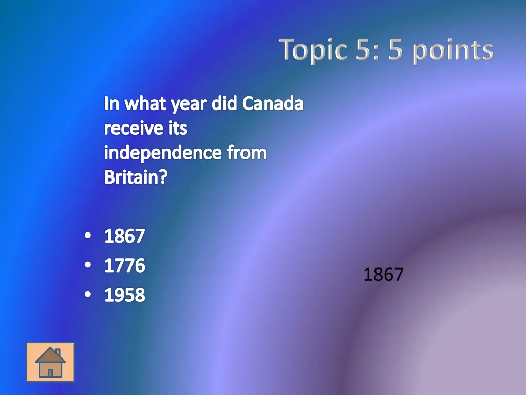 in what year did canada receive its independence