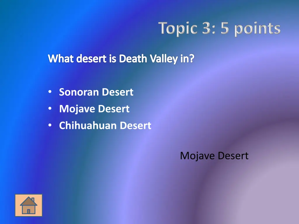 what desert is death valley in