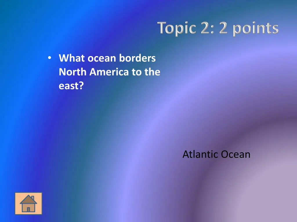 what ocean borders north america to the east