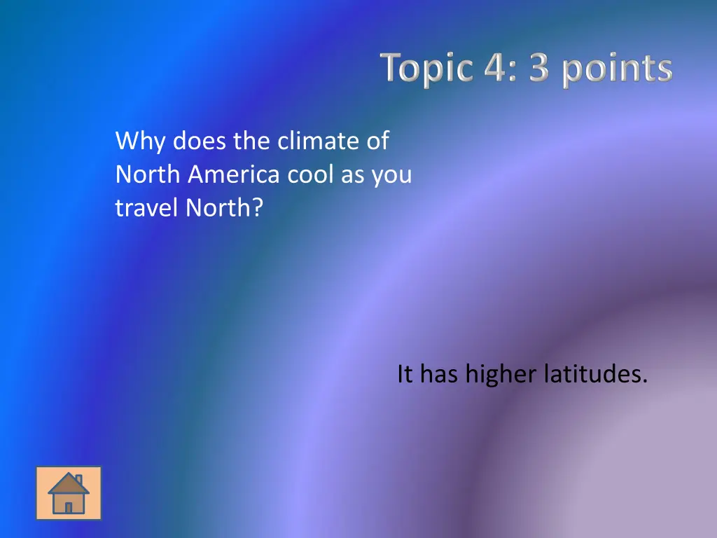 why does the climate of north america cool