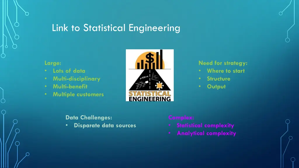 link to statistical engineering