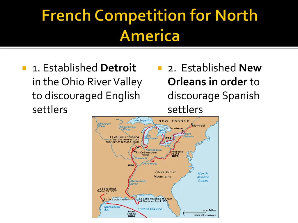 1 established detroit in the ohio river valley