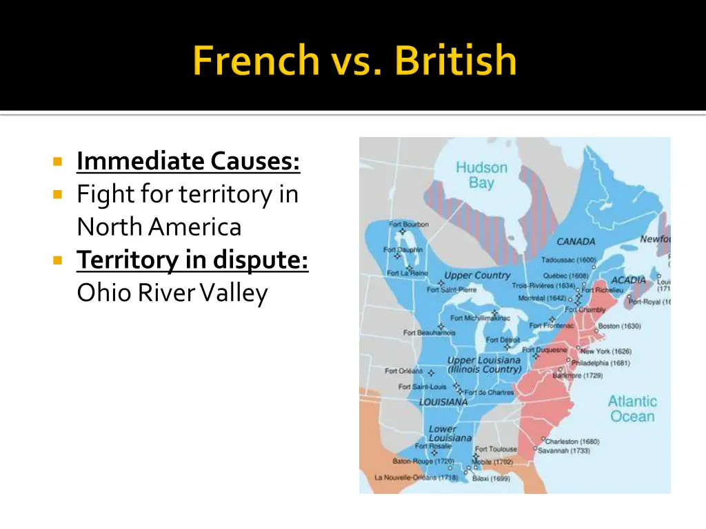 immediate causes fight for territory in north