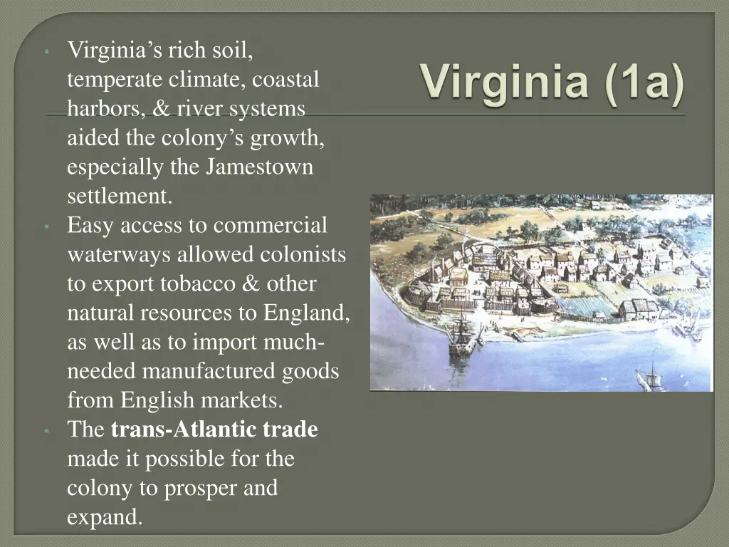 virginia s rich soil temperate climate coastal