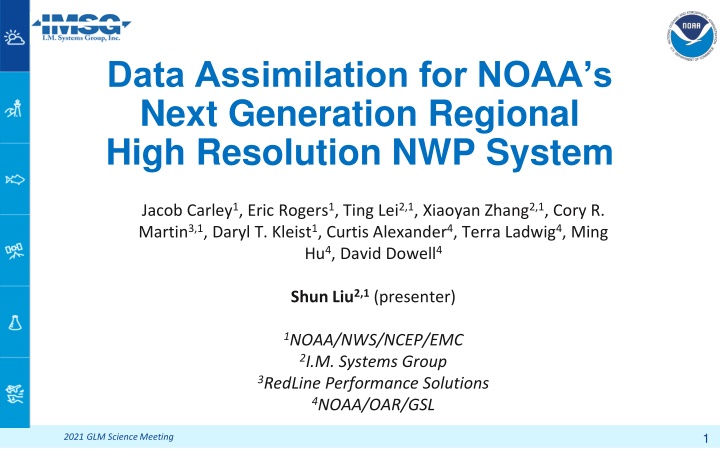 data assimilation for noaa s next generation