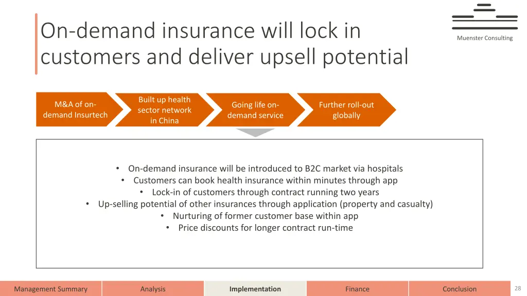 on demand insurance will lock in customers